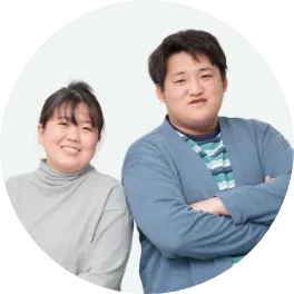 村松 未来さん（千葉県立松戸向陽高等学校）、藤間 勇行さん（私立啓新高等学校）