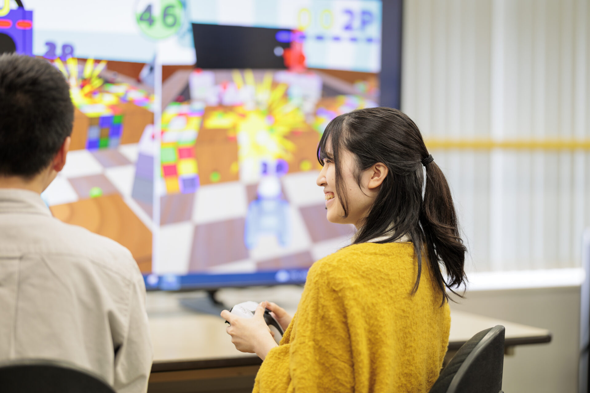 在校生がつくったゲームを実際にプレイ！専門学校での学びを体感しよう