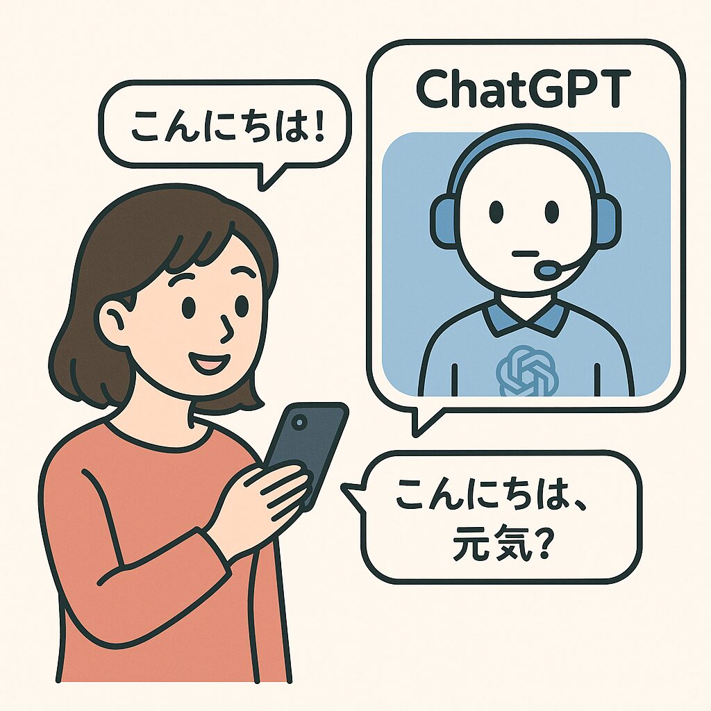 AI会話体験！PythonをつかってChatGPTで話してみよう！