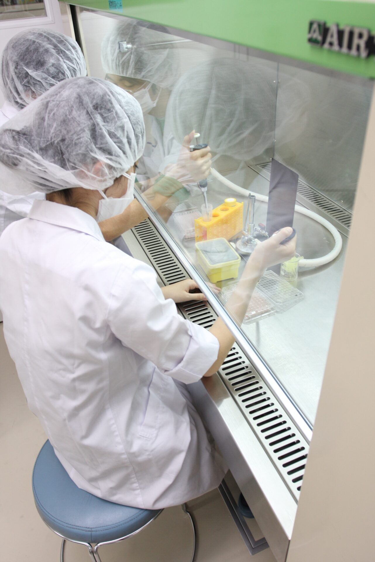 本格的なバイオ実験技術、無菌操作を体験しよう！