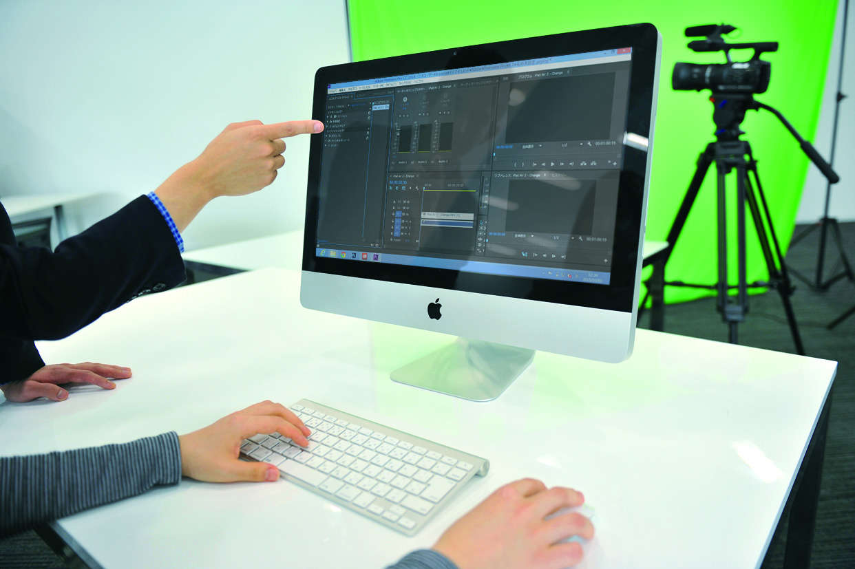 デジタルサイネージ制作にチャレンジ